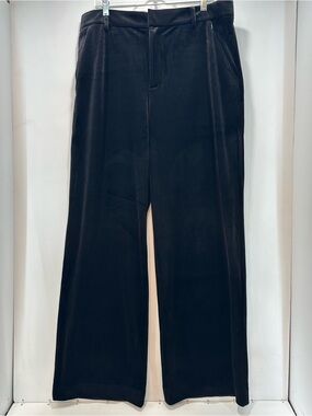Good American Velvet Pants Wide Leg Womens size 14